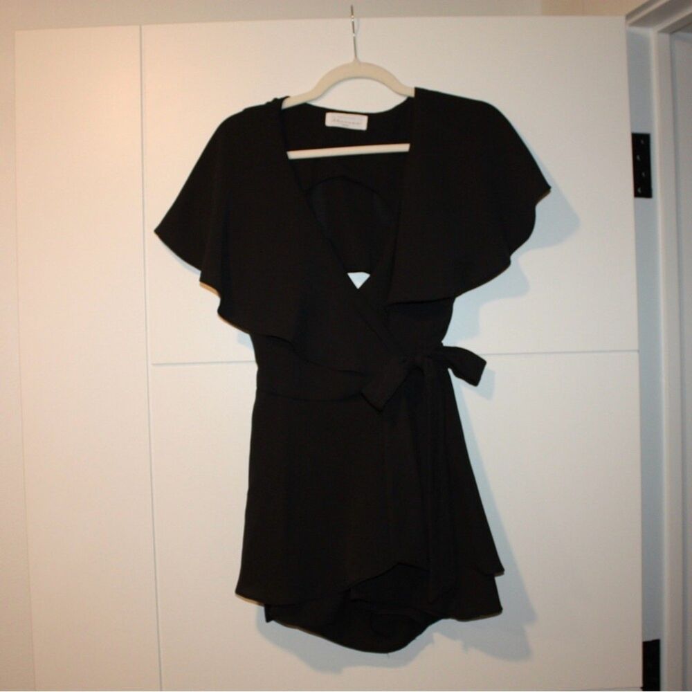 American Threads Classic Black Dress